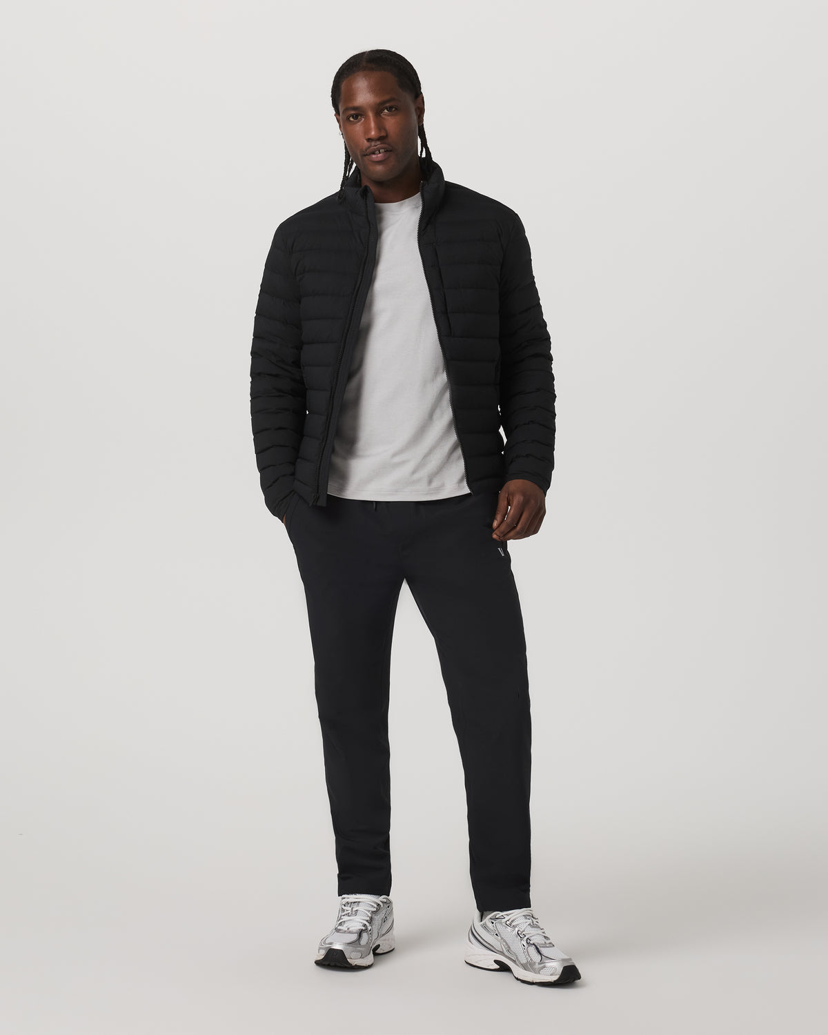 Train Tech HD Pant Classic 29" Men's Black Pants | Vuori Clothing