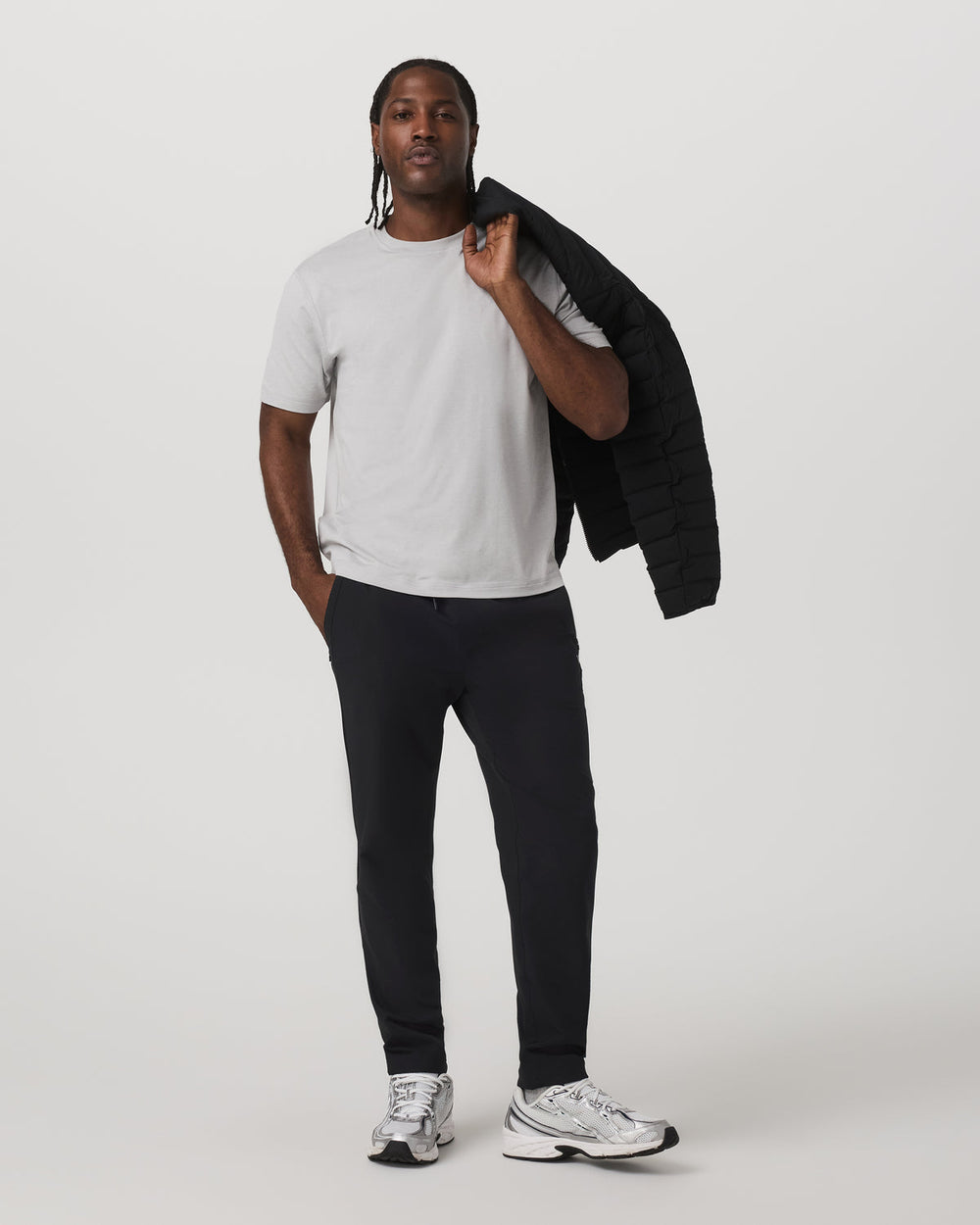 Train Tech HD Pant Classic 29" Men's Black Pants | Vuori Clothing