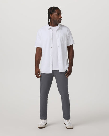 Cascade Tech Chino Pant 32" Men's Charcoal Chinos | Vuori