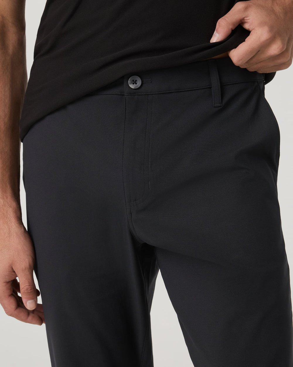 Meta Trouser Classic Fit 34" Men's Black Tailored Pants | Vuori Sale