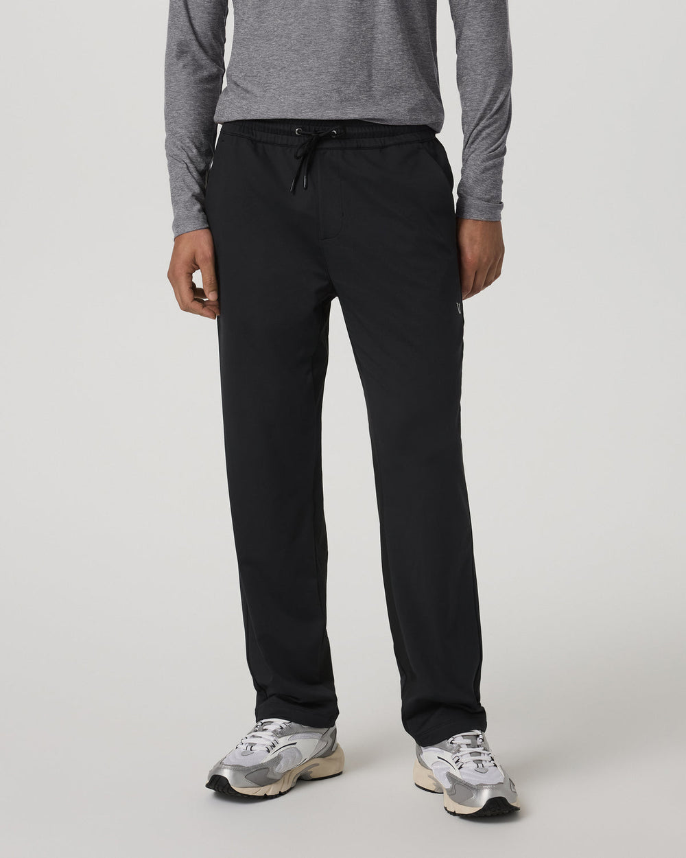 Sunday Performance Track Pant 30" Men's Black Pants | Vuori Online