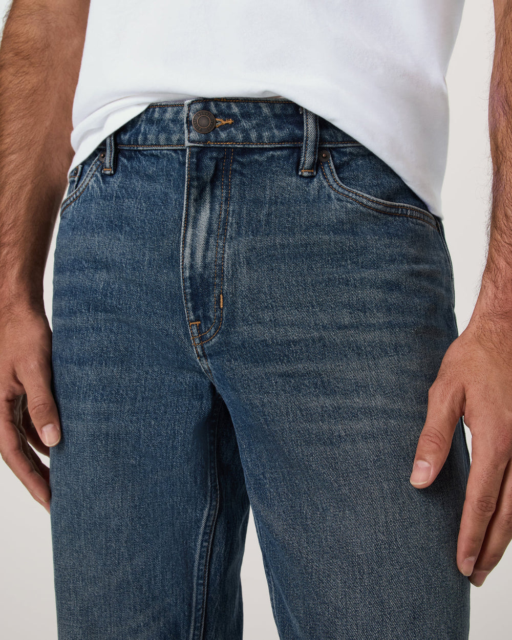 Vuori Vintage Jean Classic Fit 30" Medium Wash Denim | Vuori US