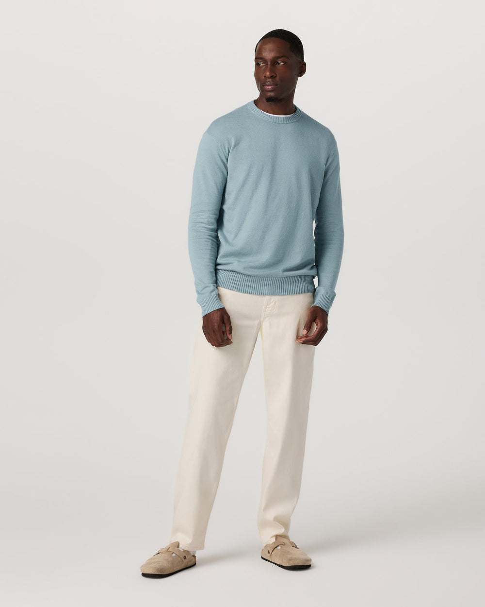 Benton Stretch Twill Pant Classic Fit 32" Natural Jeans | Vuori On sale
