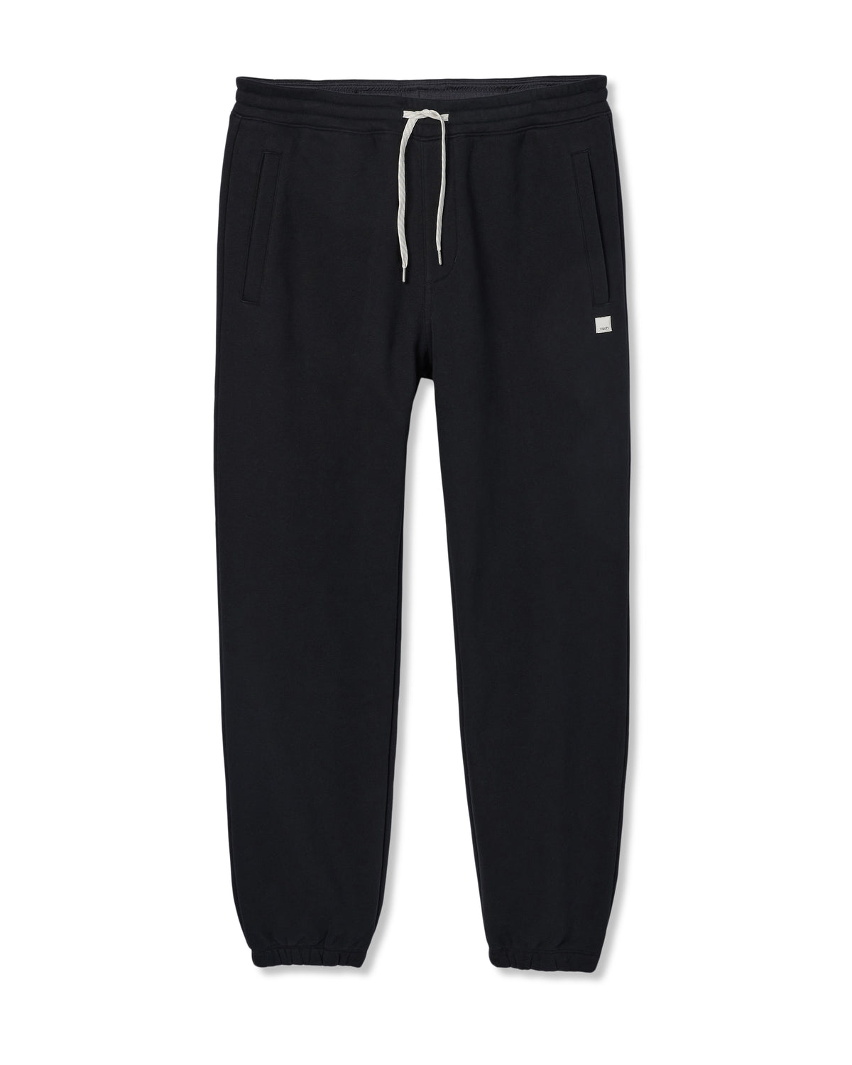 Seaside Sweatpant 28" Men's Relaxed Fit Black Sweatpant | Vuori Online