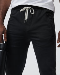Ponto Performance Jogger Men's Black Training Pants | Vuori US