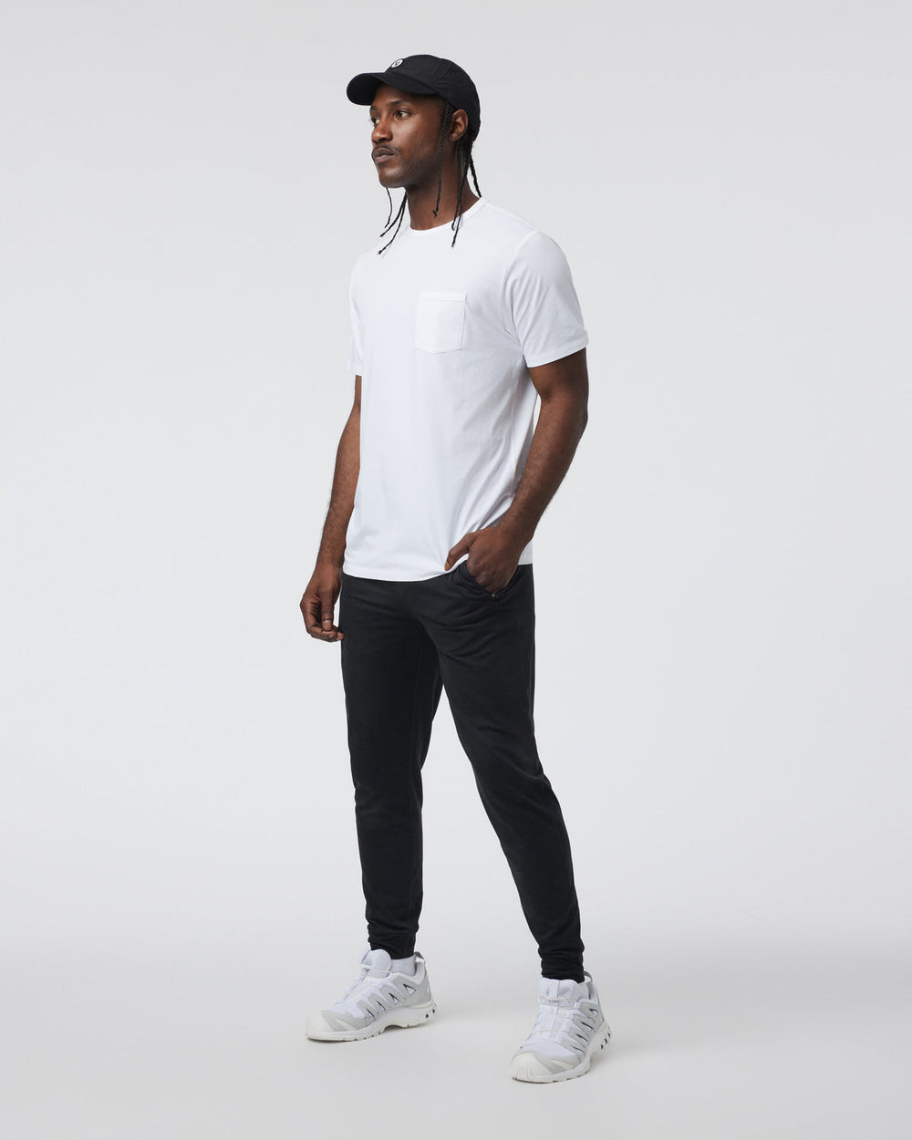 Ponto Performance Jogger Men's Black Training Pants | Vuori US