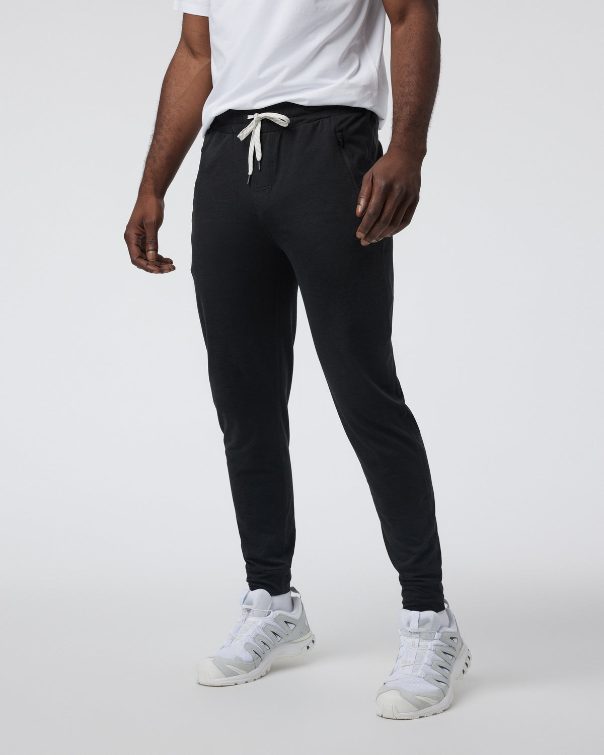 Ponto Performance Jogger Men's Black Training Pants | Vuori US