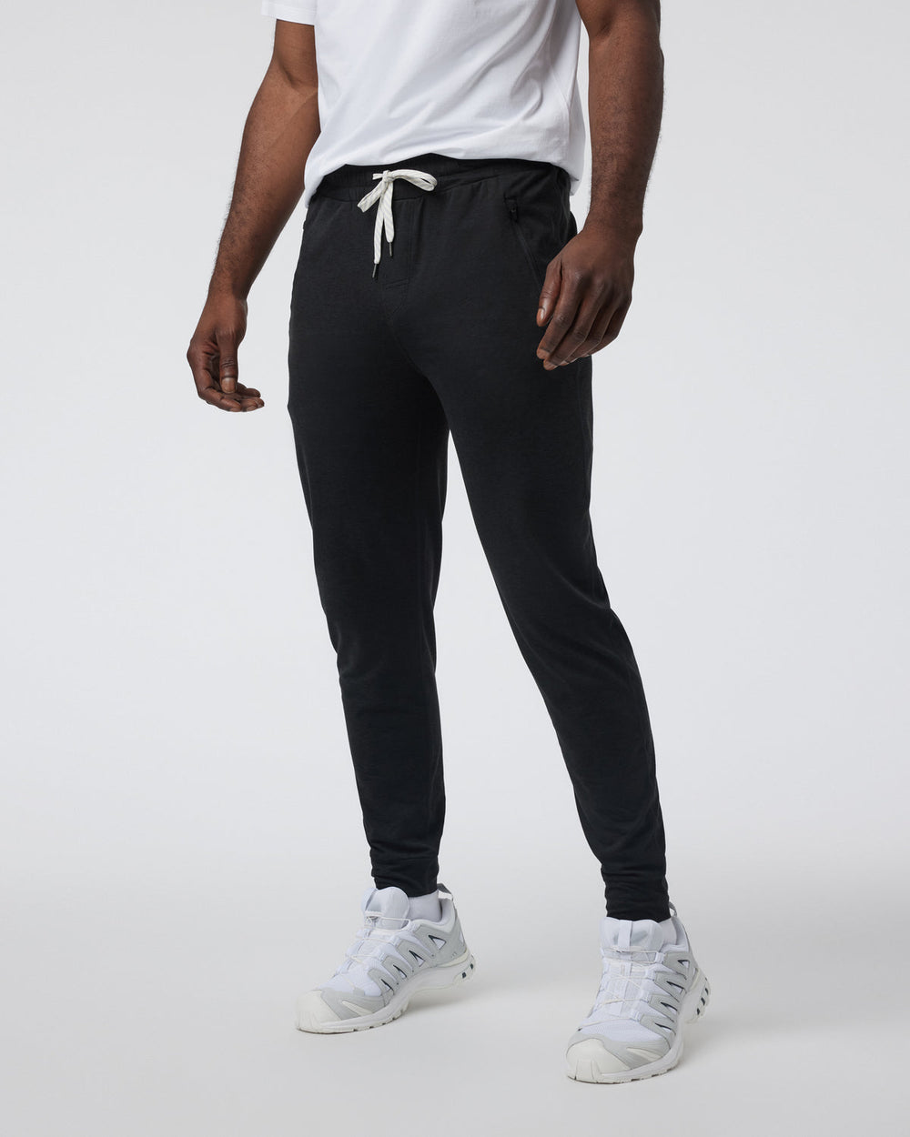 Ponto Performance Jogger Men's Black Training Pants | Vuori US