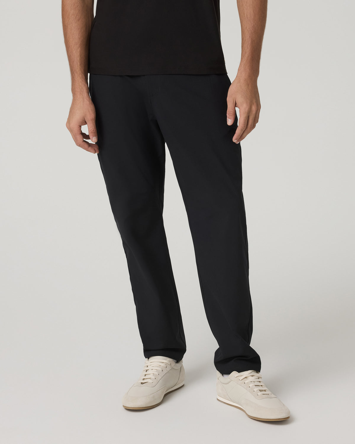 Meta Trouser Classic Fit 30" Men's Black Tailored Pants | Vuori Clothing
