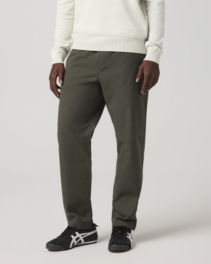 Cascade Elastic Waist Trouser Classic Fit 30" Dark Oregano | Vuori Clothing