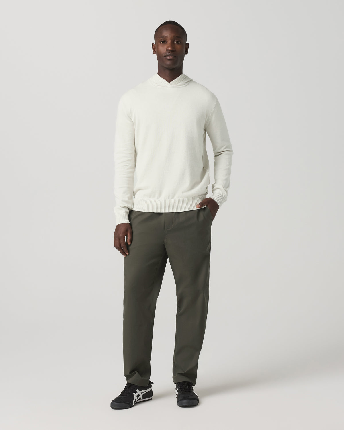 Cascade Elastic Waist Trouser Classic Fit 30" Dark Oregano | Vuori Clothing