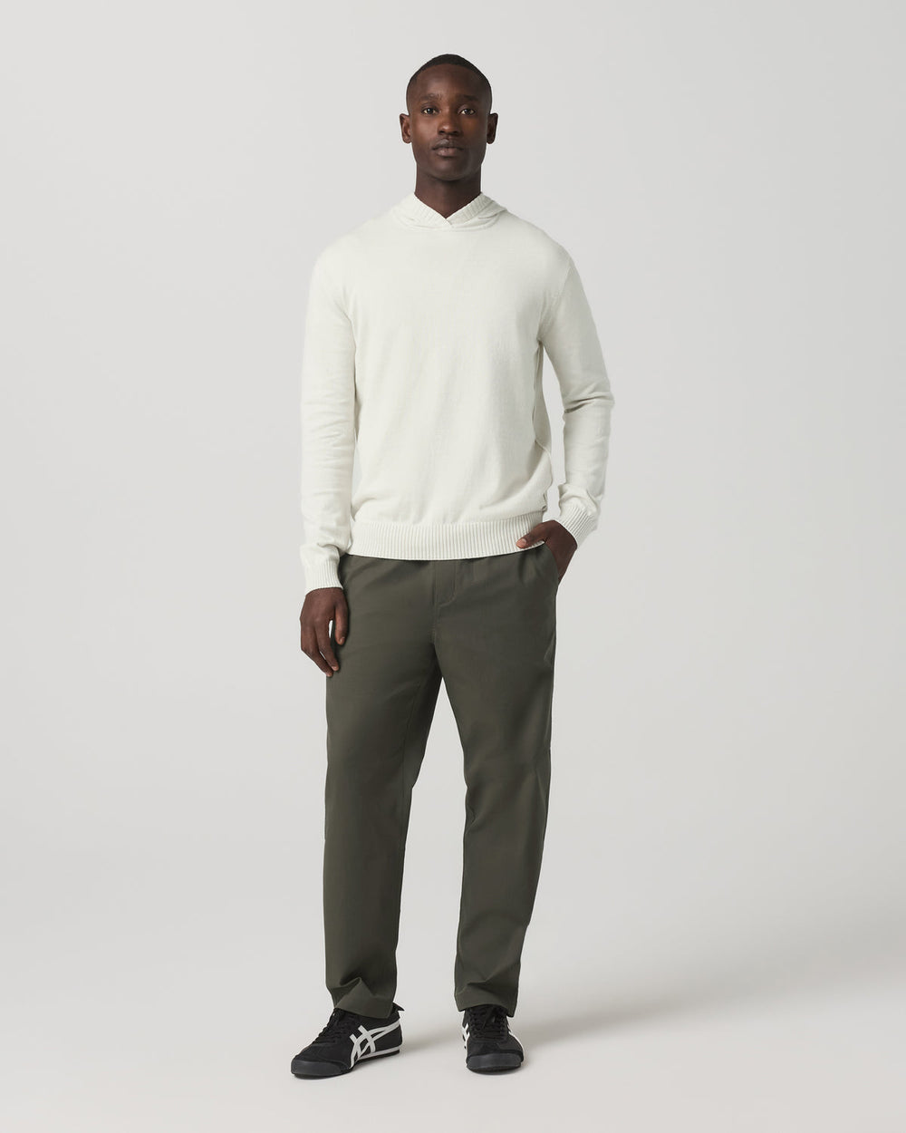 Cascade Elastic Waist Trouser Classic Fit 30" Dark Oregano | Vuori Clothing