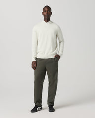 Cascade Elastic Waist Trouser Classic Fit 30" Dark Oregano | Vuori Clothing