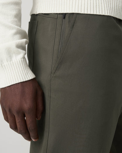 Cascade Elastic Waist Trouser Classic Fit 30" Dark Oregano | Vuori Clothing