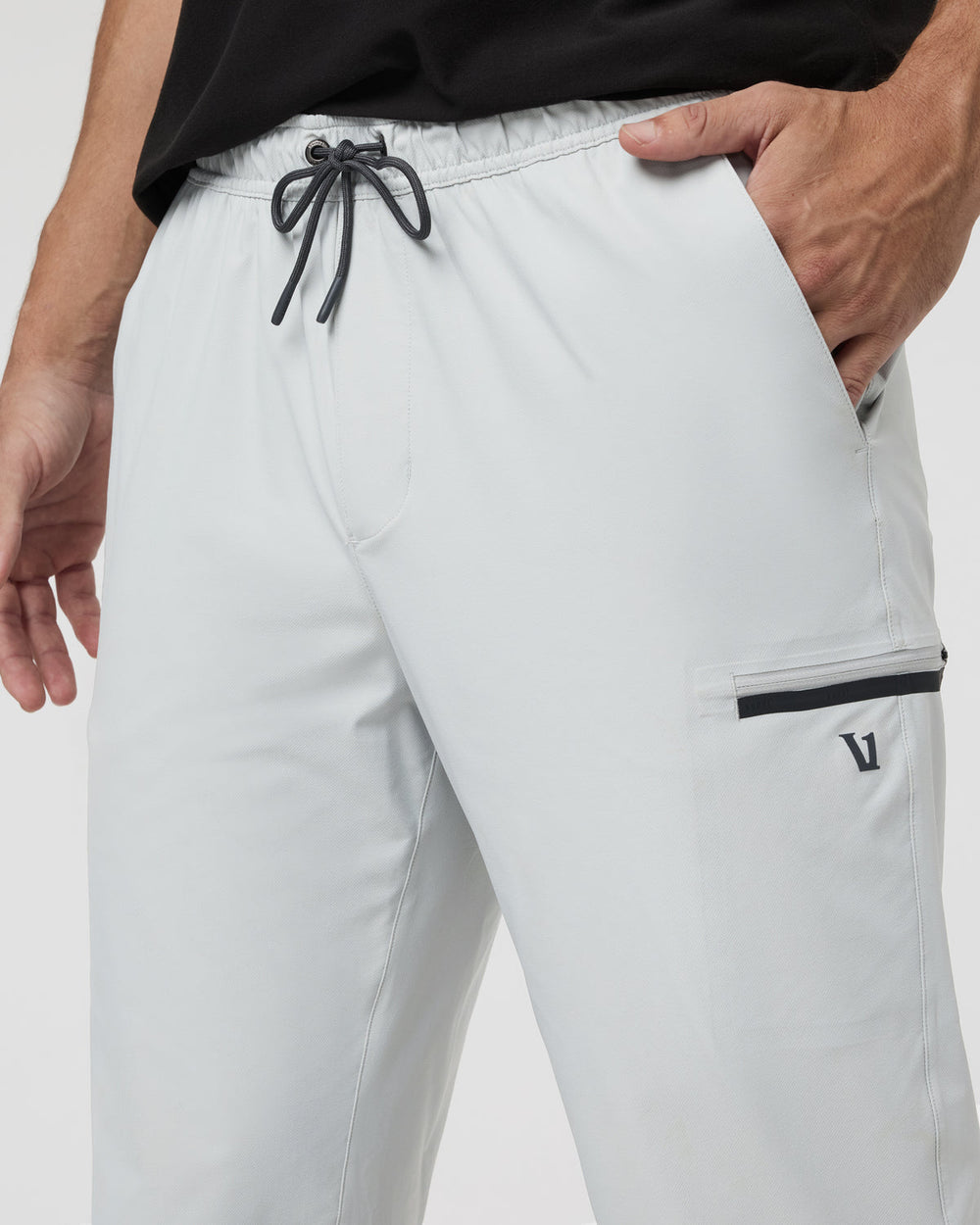 Grafton Pant Unlined Classic Fit 30" Sky Grey | Vuori