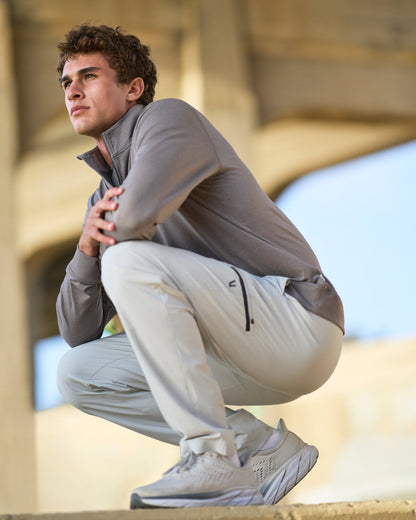 Grafton Pant Unlined Classic Fit 30" Sky Grey | Vuori