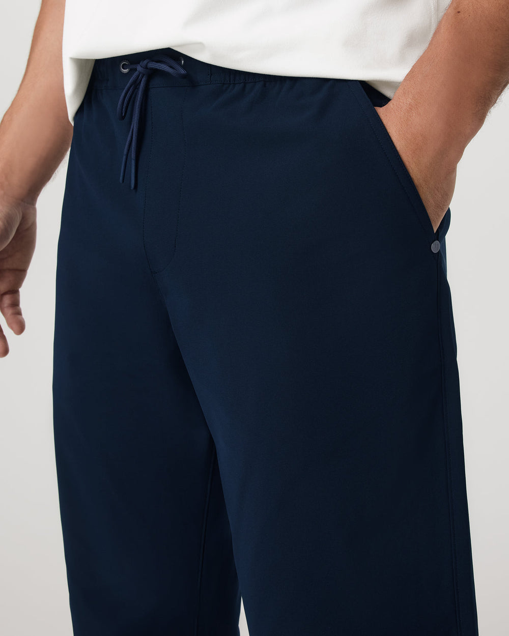 Meta Elastic Waist Pant Classic Fit Men's Ink Pants | Vuori Clothing