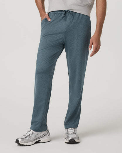 Men's Sunday Performance Track Pant 30" Blue Sea Heather| Vuori | Vuori On sale