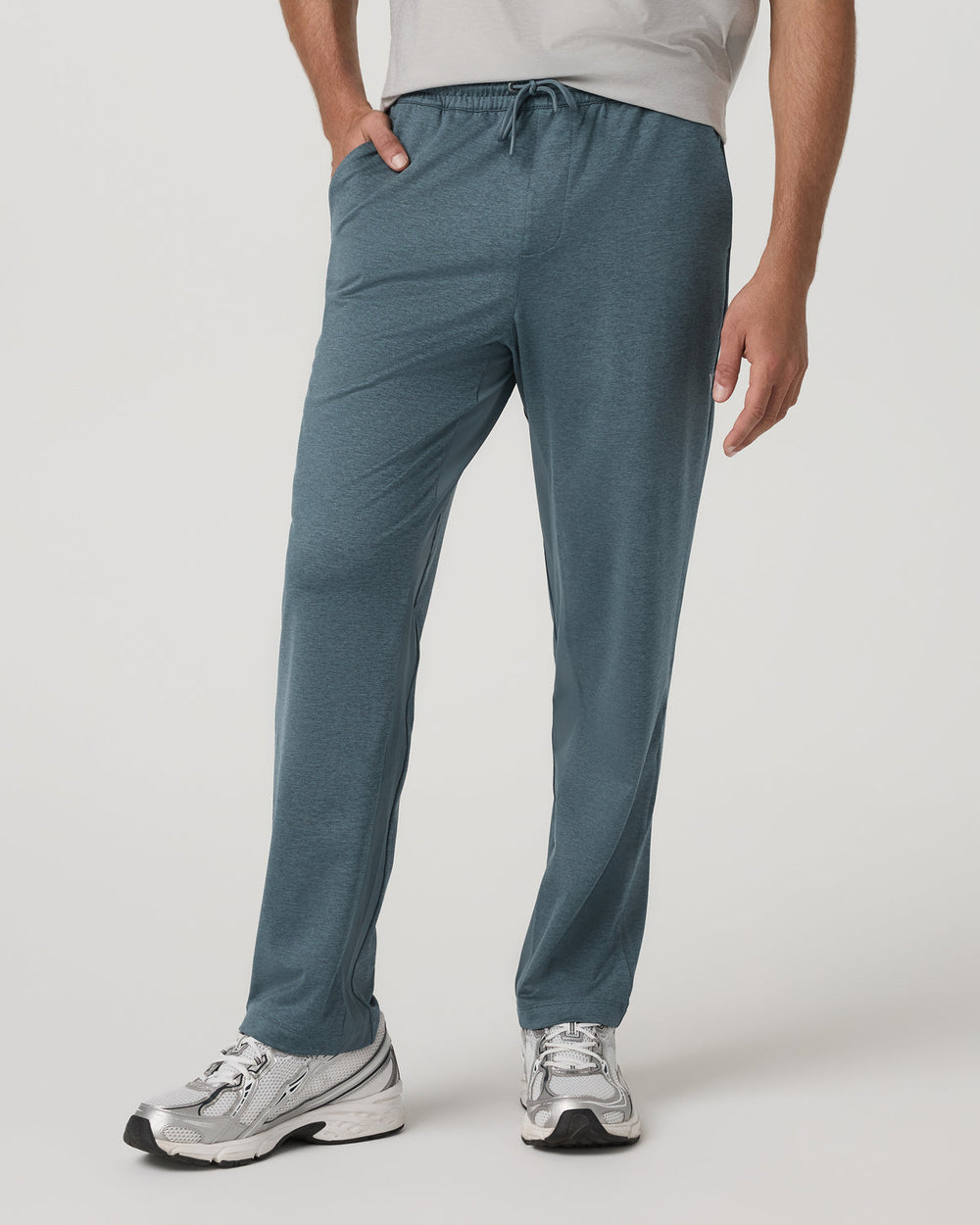 Men's Sunday Performance Track Pant 30" Blue Sea Heather| Vuori | Vuori On sale