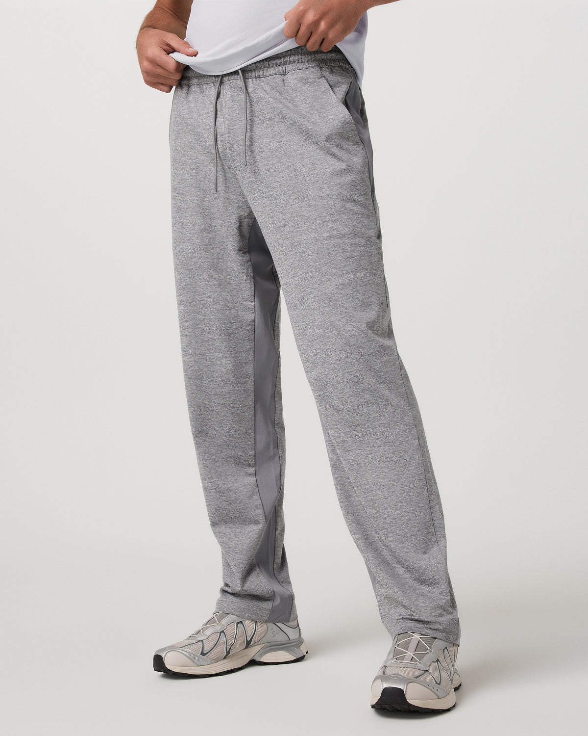 Men's Sunday Performance Track Pant 30" Grey Heather | Vuori Outlet