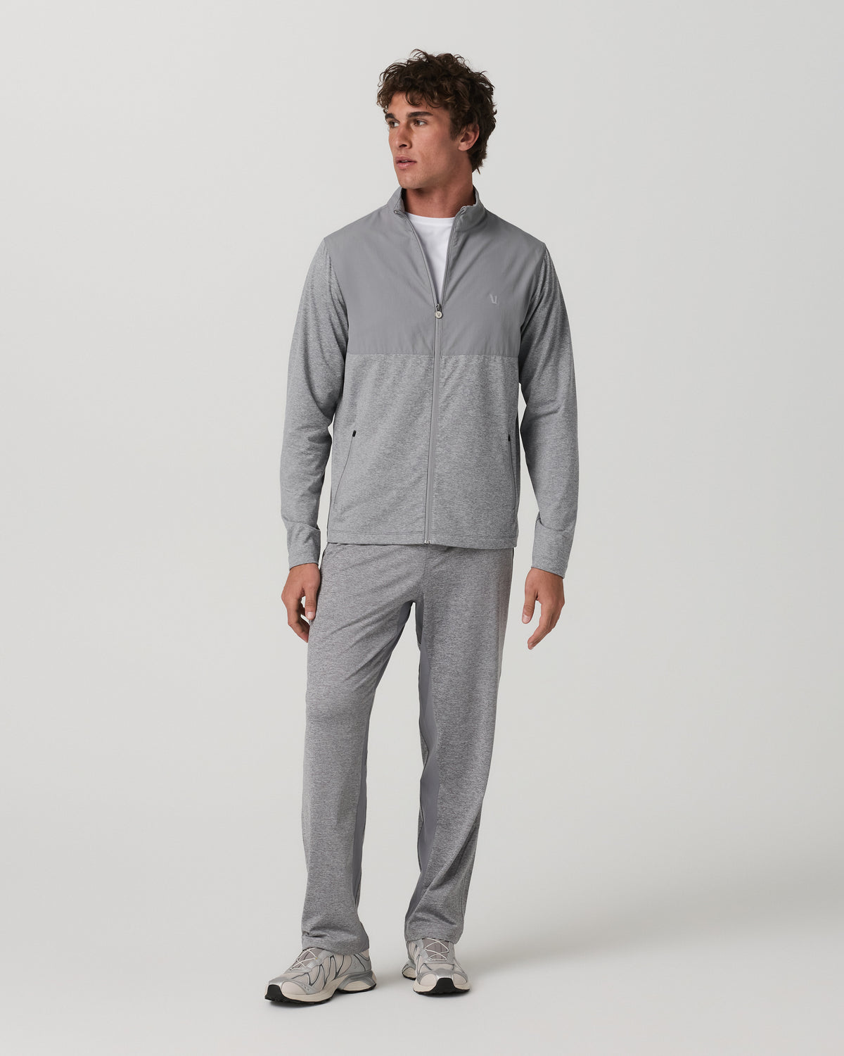 Men's Sunday Performance Track Pant 30" Grey Heather | Vuori Outlet