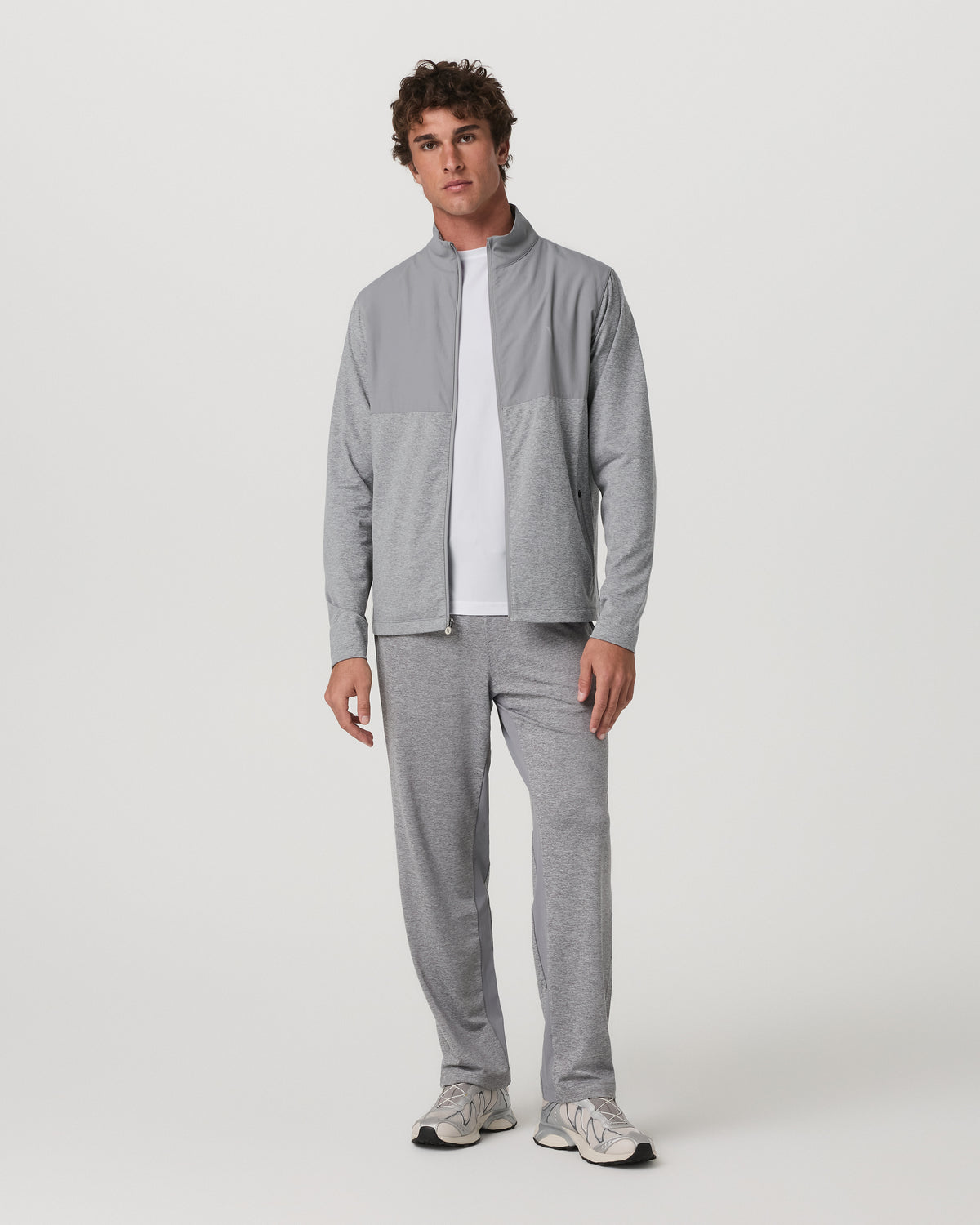 Men's Sunday Performance Track Pant 30" Grey Heather | Vuori Outlet