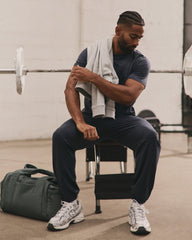 Coronado Performance Sweatpant Classic 28" Midnight Heather | Vuori US