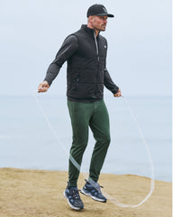Ponto Performance Jogger Men's Spruce Heather Pant | Vuori Clothing