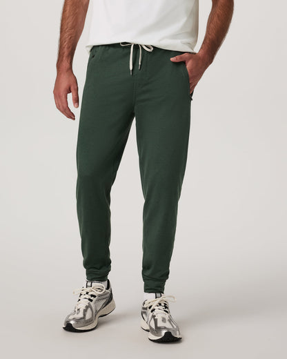 Ponto Performance Jogger Men's Spruce Heather Pant | Vuori Clothing
