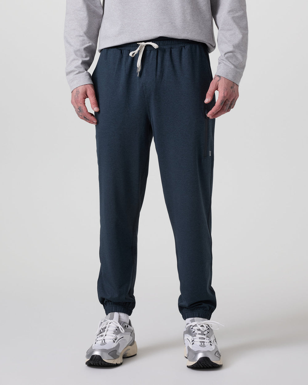 Sunday Performance Sweatpant Classic 28" Ink Heather | Vuori