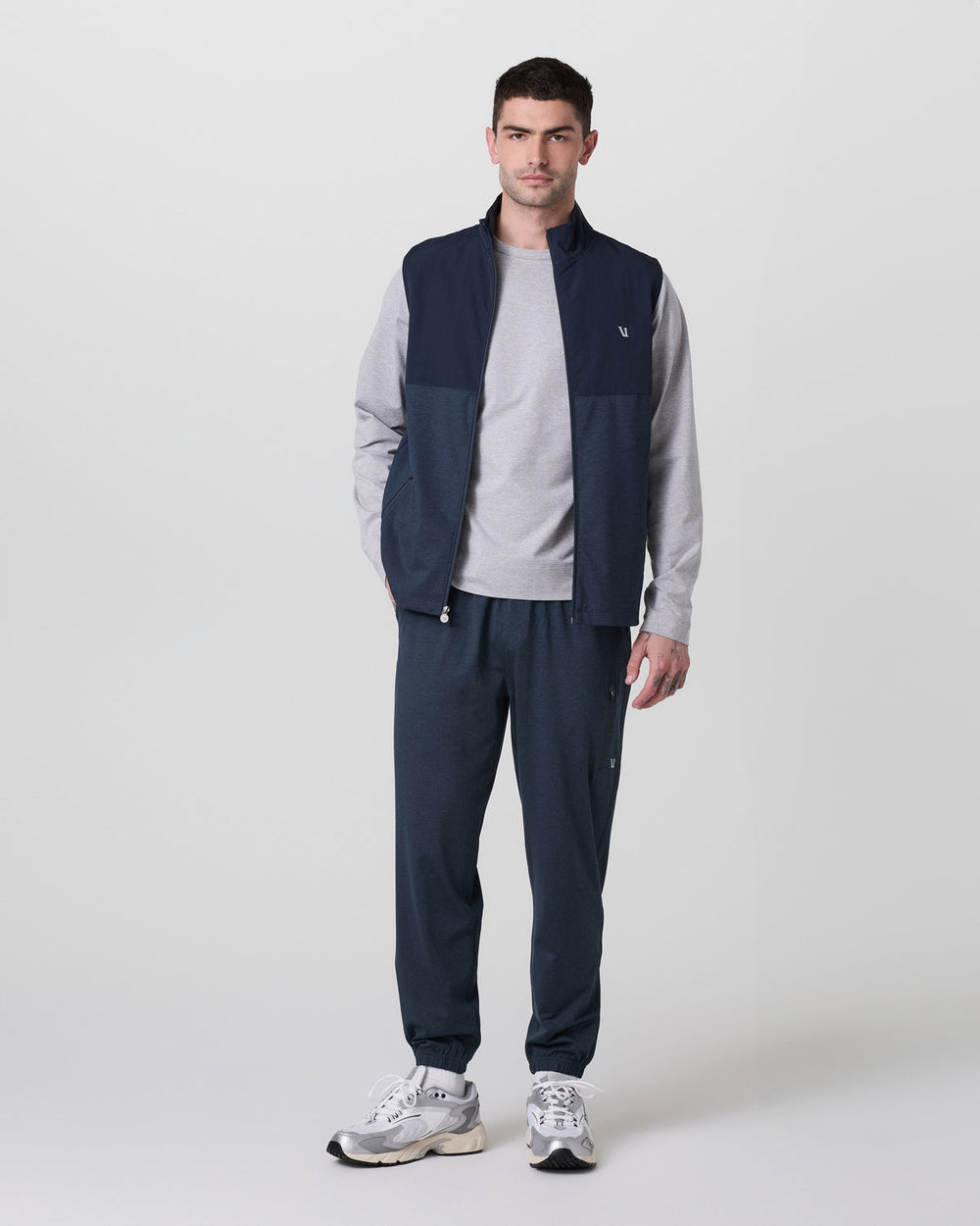 Sunday Performance Sweatpant Classic 28" Ink Heather | Vuori