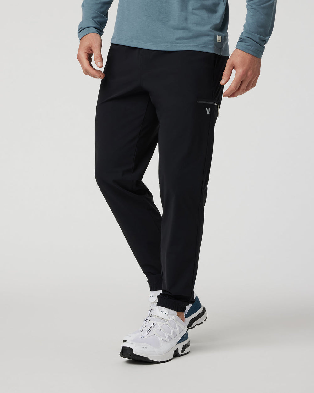 Fleet Sport Jogger Men's Black Lightweight Joggers | Vuori For sale