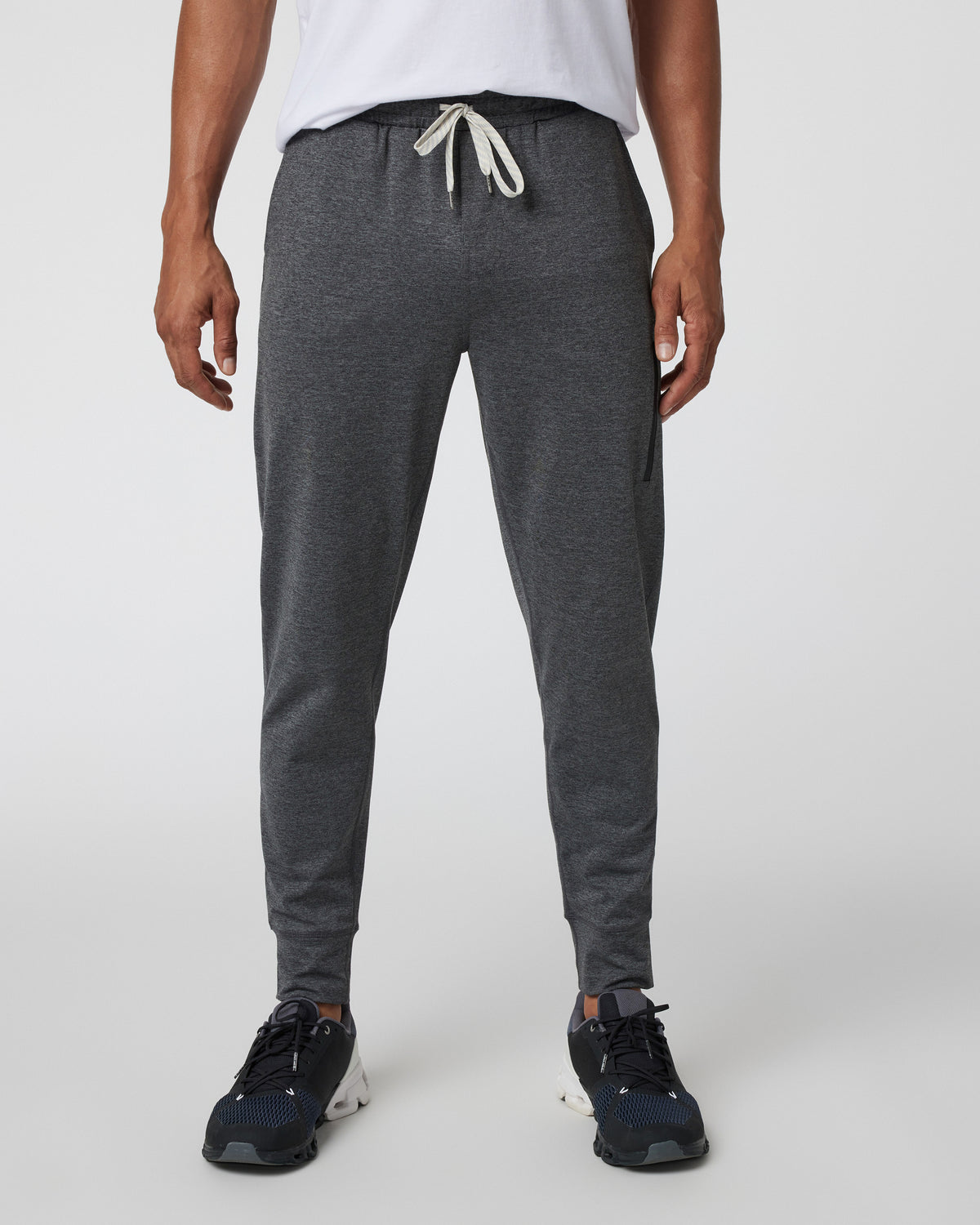 Sunday Performance Jogger 30" Charcoal Heather | Vuori Outlet
