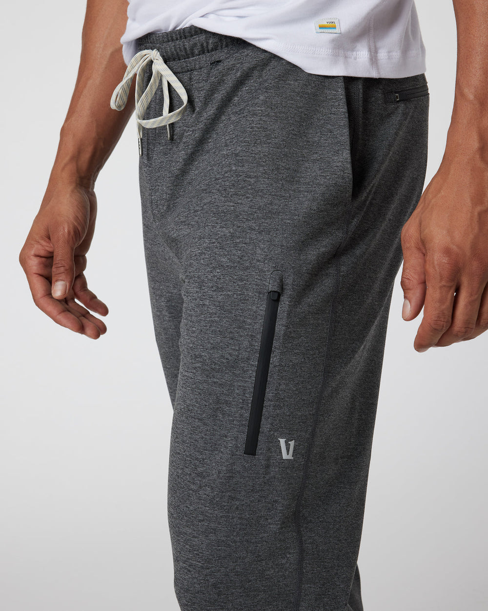 Sunday Performance Jogger 30" Charcoal Heather | Vuori Outlet