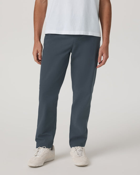 Meta Elastic Waist Pant Classic Fit Men's Charcoal Pants | Vuori Clothing