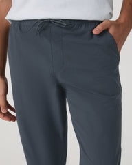 Meta Elastic Waist Pant Classic Fit Men's Charcoal Pants | Vuori Clothing