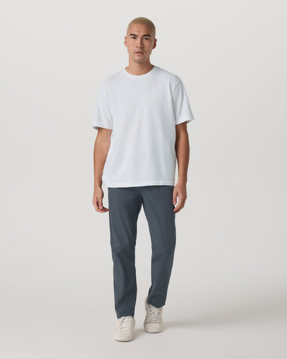Meta Elastic Waist Pant Classic Fit Men's Charcoal Pants | Vuori Clothing
