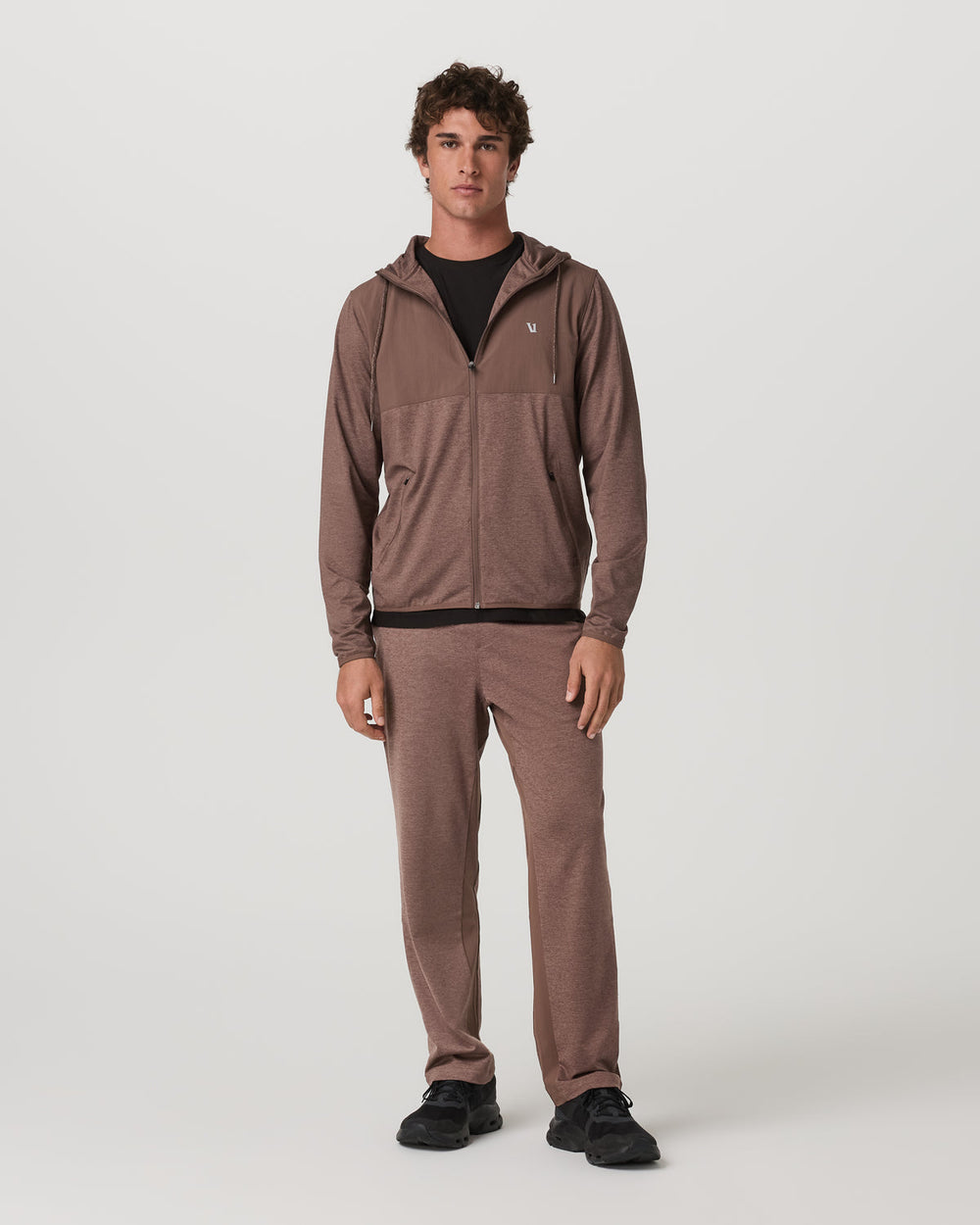 Men's Sunday Performance Track Pant 30" Sable Heather | Vuori On sale