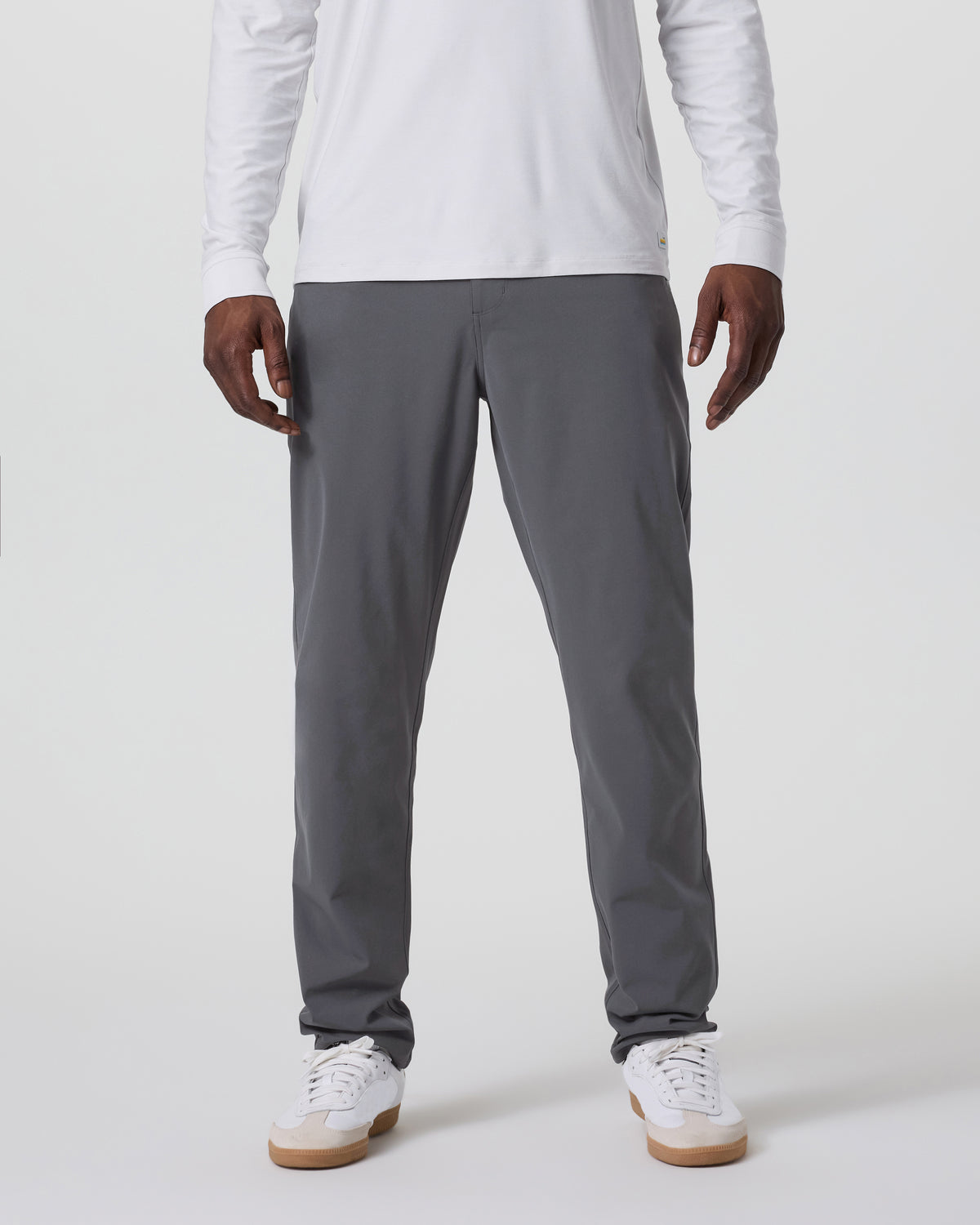 Meta Pant Classic Fit 34" Men's Charcoal 5-Pocket Pants | Vuori US