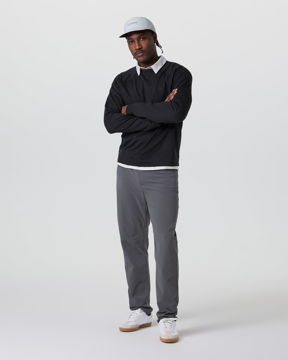 Meta Pant Classic Fit 34" Men's Charcoal 5-Pocket Pants | Vuori US