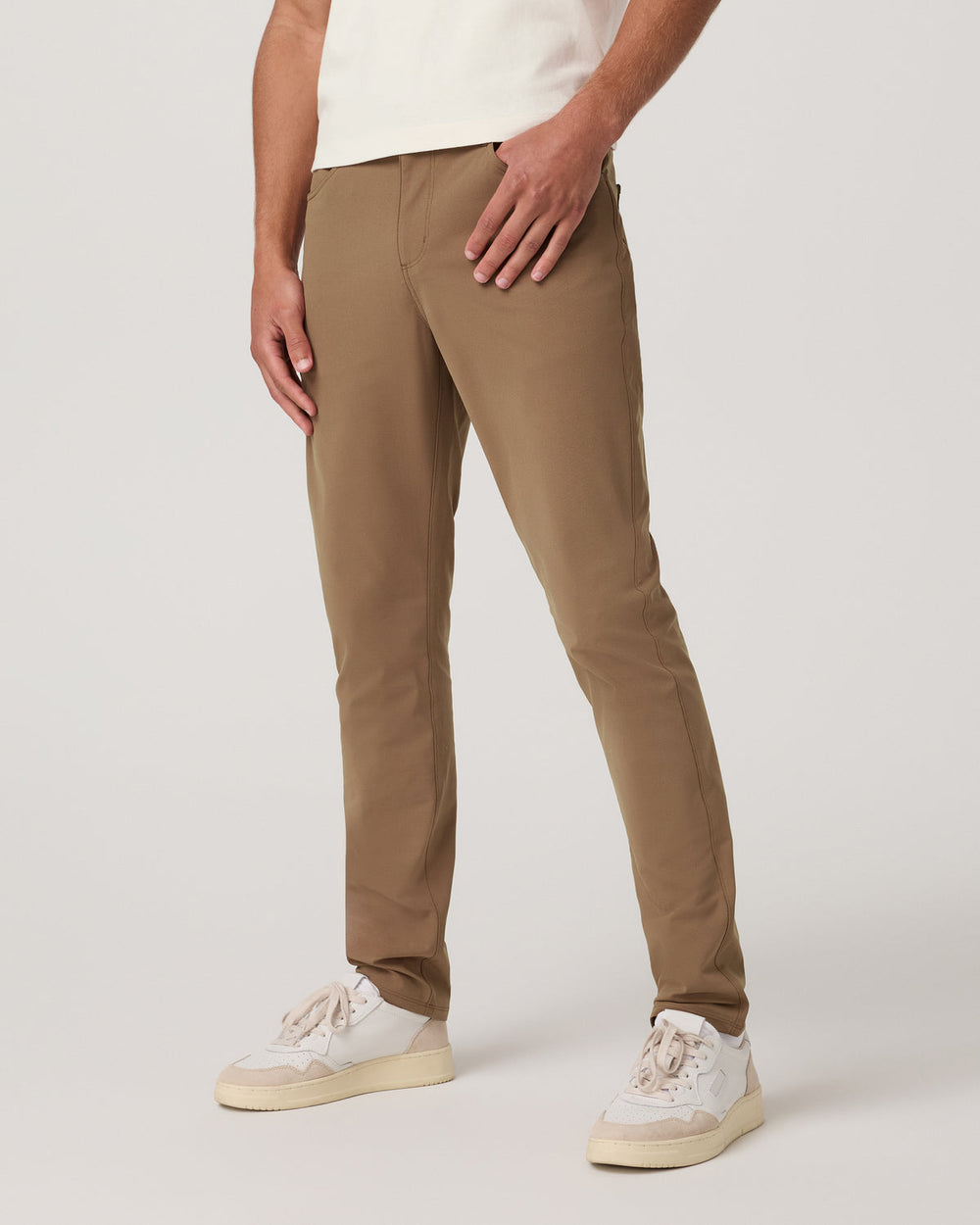 Meta Pant Athletic Slim Fit 30" Men's Pecan 5-Pocket Pant | Vuori Clothing