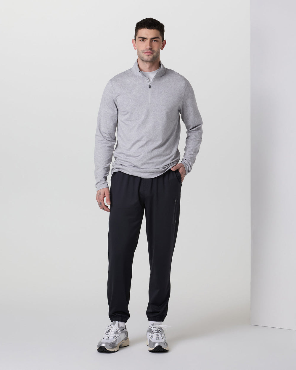 Sunday Performance Sweatpant Classic 30" Black | Vuori Discount