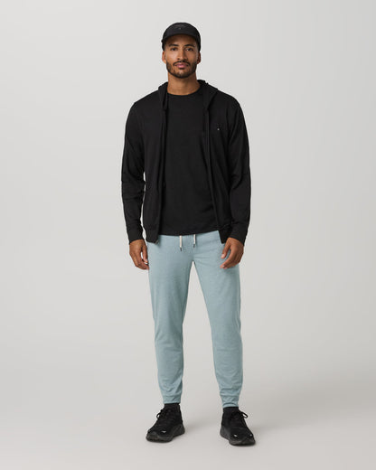 Men's Ponto Performance Jogger 28" Misty Blue Heather | Vuori Outlet