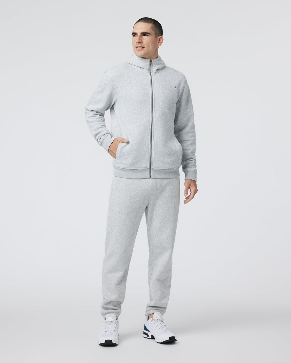 Seaside Sweatpant Light Heather Grey Sweatpants | Vuori Clothing