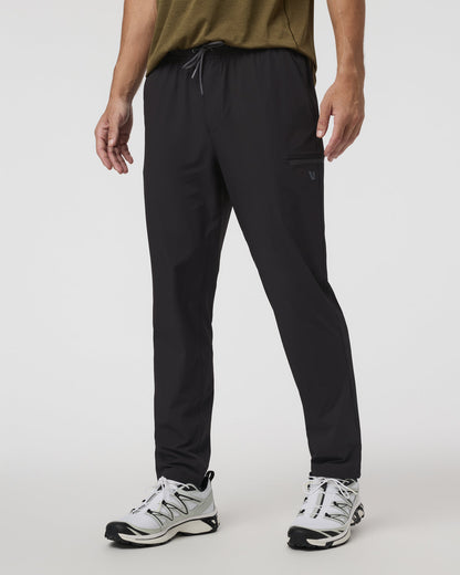Grafton Pant Unlined Classic Fit 30" Black | Vuori Clothing