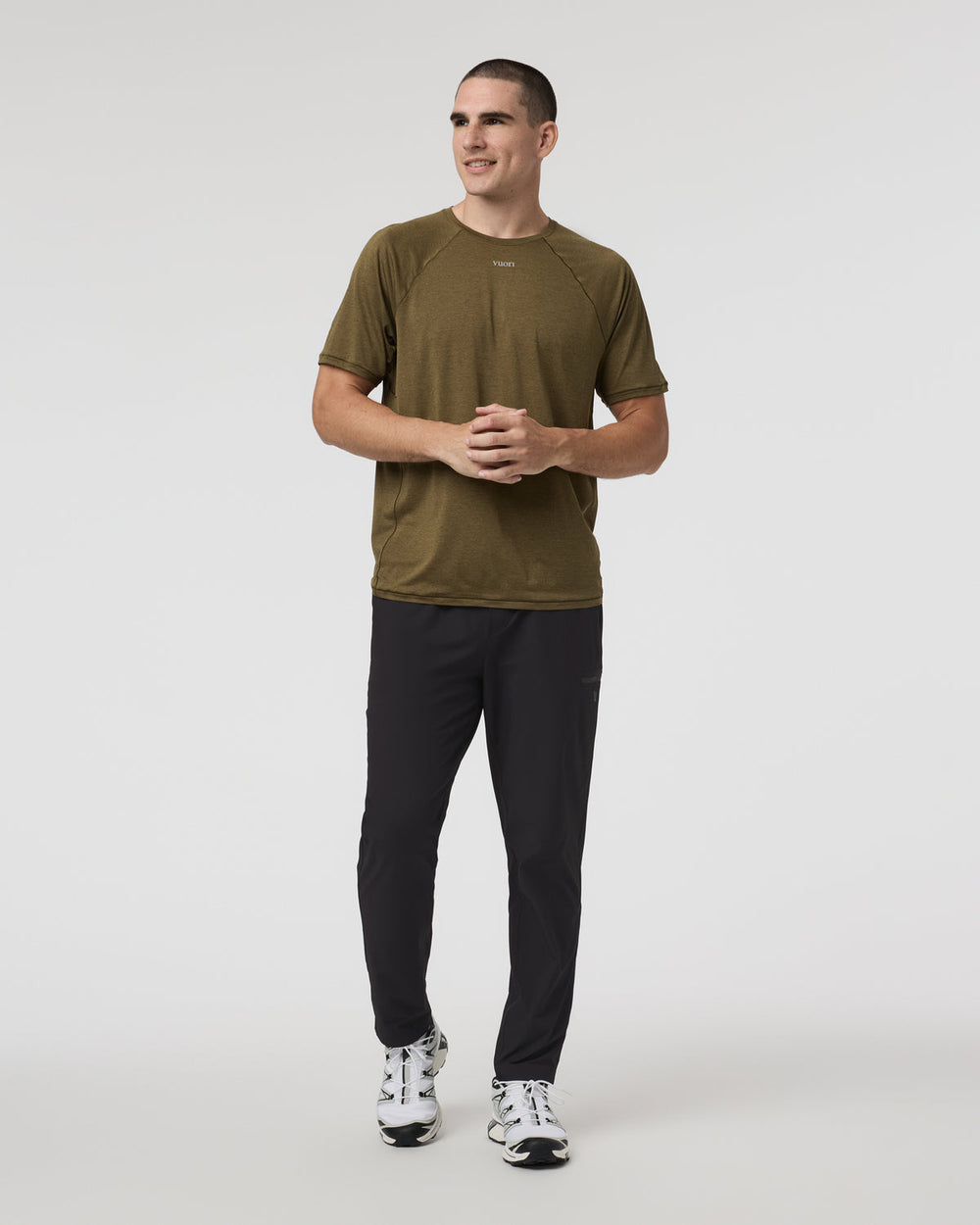 Grafton Pant Unlined Classic Fit 30" Black | Vuori Clothing