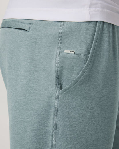 Ponto Performance Pant 30" Misty Blue Heather Sweatpant | Vuori Outlet