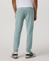 Ponto Performance Pant 30" Misty Blue Heather Sweatpant | Vuori Outlet