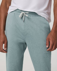Ponto Performance Pant 30" Misty Blue Heather Sweatpant | Vuori Outlet