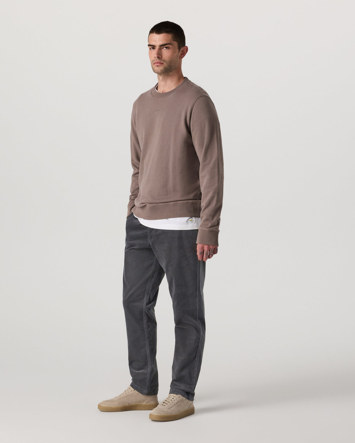 Men's Optimist Elastic Waist Pant Classic Fit Charcoal | Vuori US